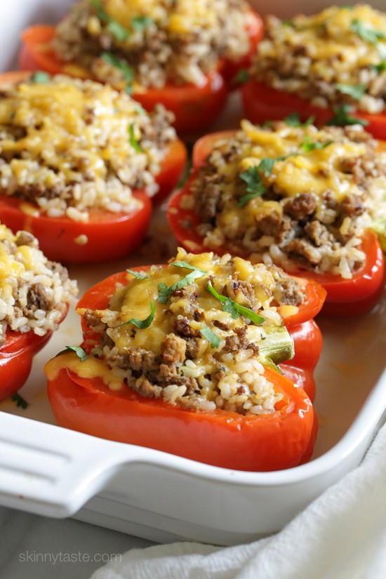 Turkey stuffed peppers