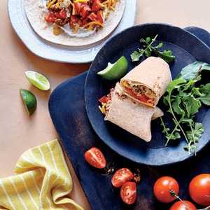 Turkey taco burritos