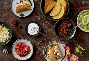 Turkey taco night