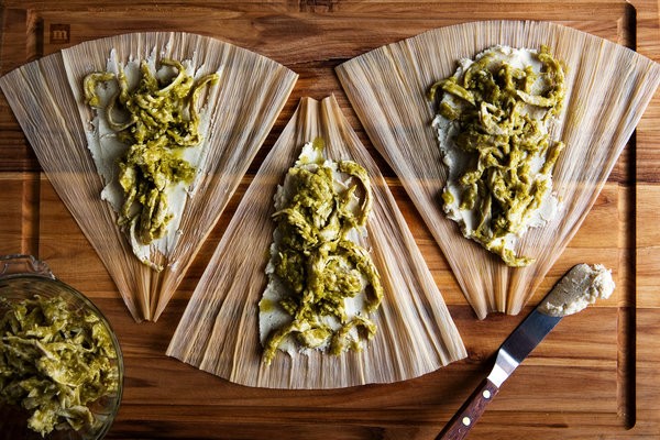 Turkey tamales