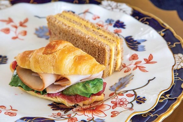 Turkey tea sandwiches