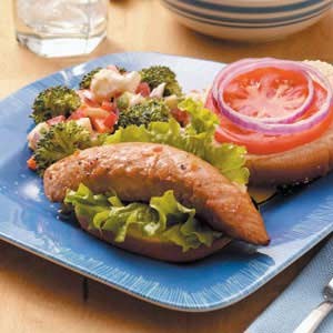 Turkey tenderloin sandwiches