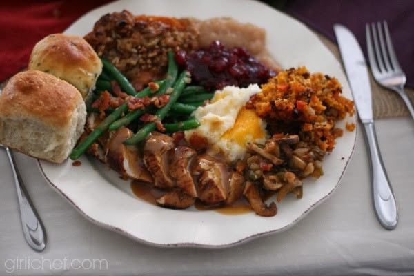 Turkey tenderloins with Madeira gravy