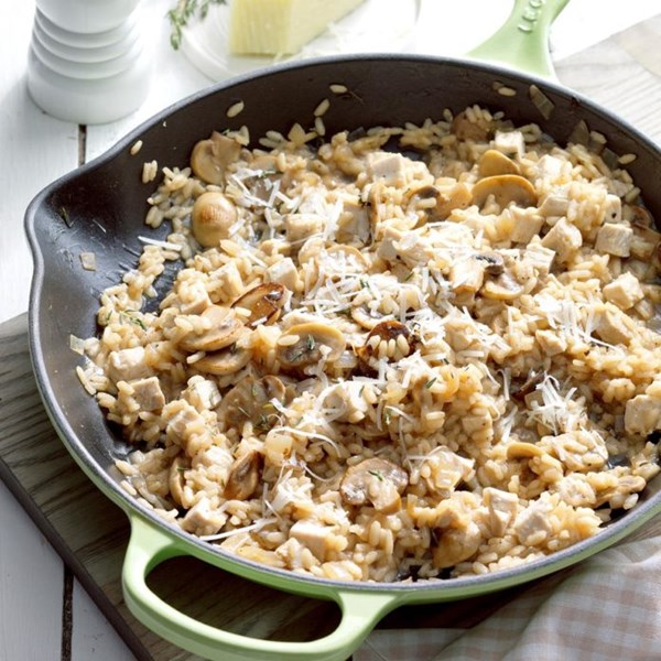 Turkey thyme risotto