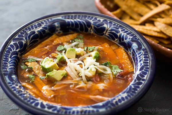 Turkey tortilla soup