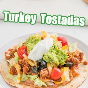 Turkey tostadas