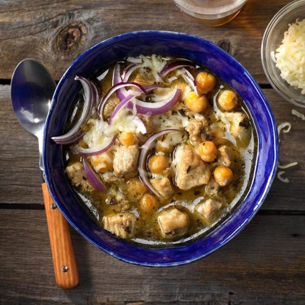 Turkey white chili