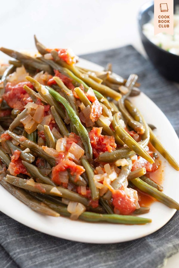 Turkish braised green beans