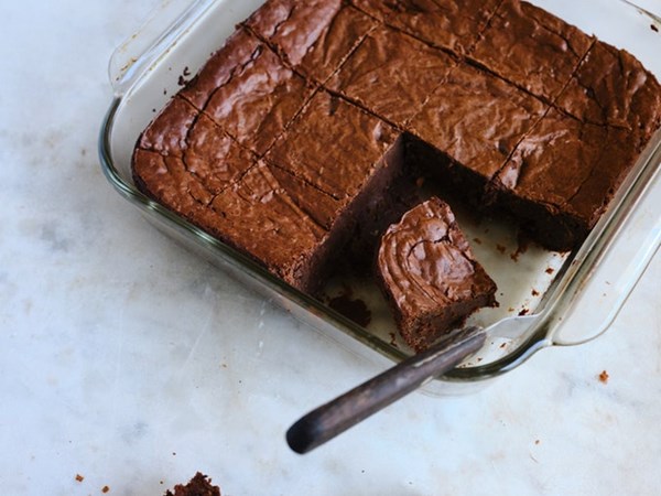 Turkish coffee chocolate brownies
