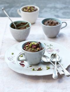 Turkish Delight chocolate mousse