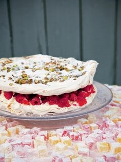 Turkish Delight meringue