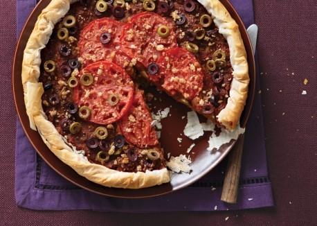 Turkish eggplant pie