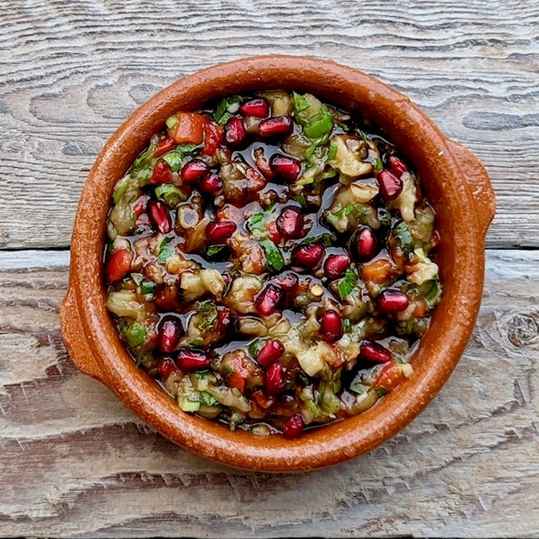 Turkish eggplant salad (Patliçan salatası)