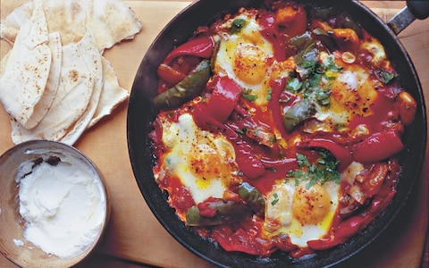 Turkish eggs (Menemen)
