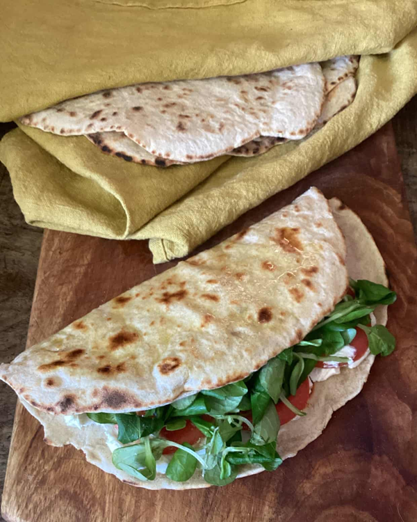 Turkish-Italian flatbreads