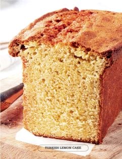 Turkish lemon cake
