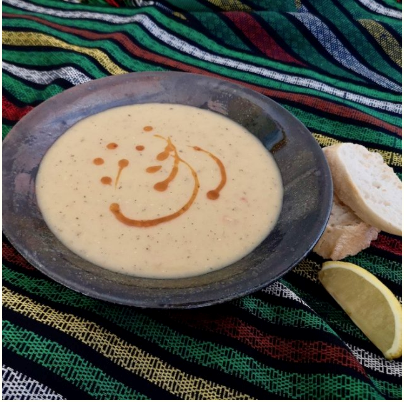 Turkish lentil soup (Mercimek çorbasi)