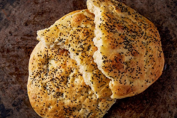Turkish pide breads