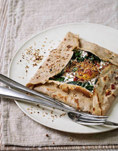 Turkish spinach galette