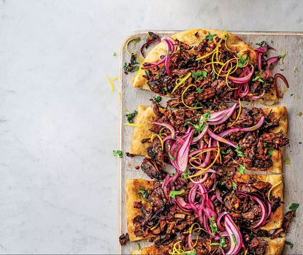 Turkish-style flatbread
