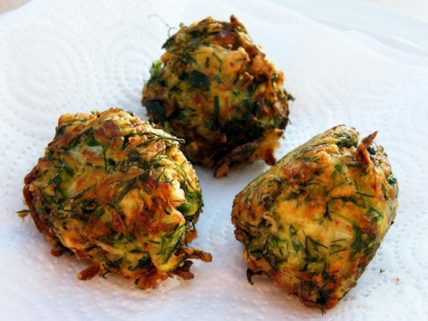 Turkish zucchini fritters