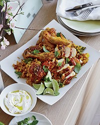 Turmeric chicken and rice