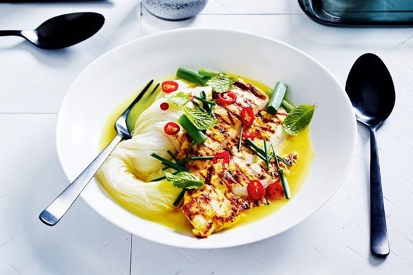 Turmeric chicken soup