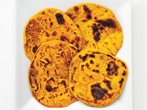 Turmeric flatbread 