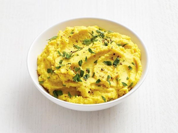 Turmeric mashed cauliflower 
