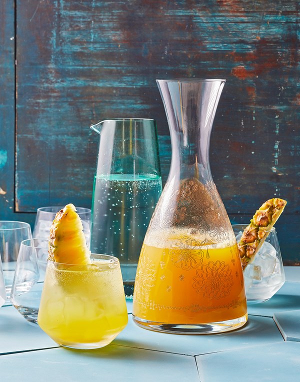 Turmeric-pineapple sipper