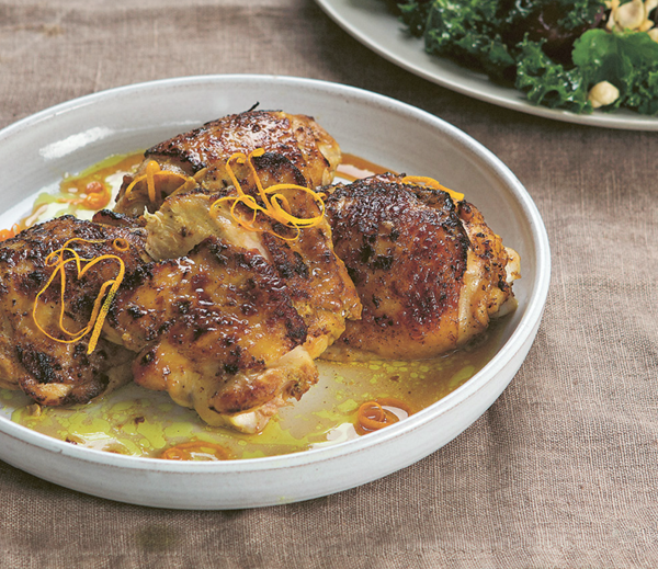 Turmeric, soy and ginger chicken