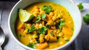 Turmeric sunshine coconut stew