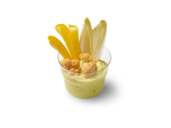 Turmeric yogurt dip