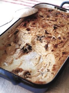 Turnip and prune gratin