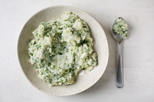 Turnip colcannon