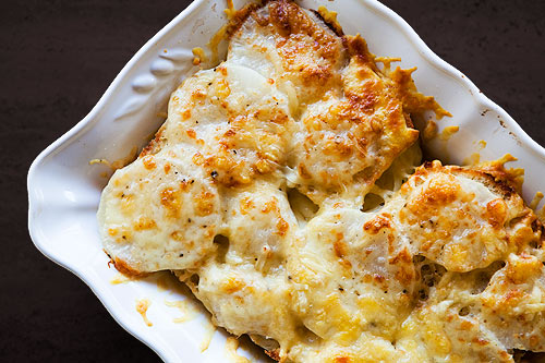 Turnip gratin