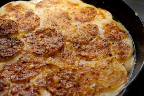 Turnip gratin