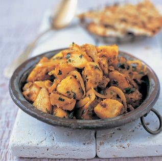 Turnips in yogurt sauce