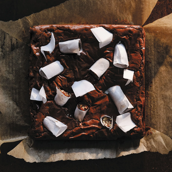 Turrones de casoy MSG brownies