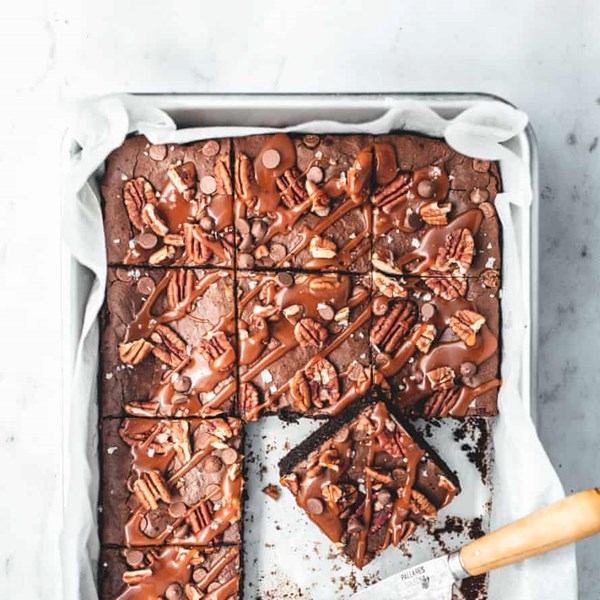 Turtle brownies