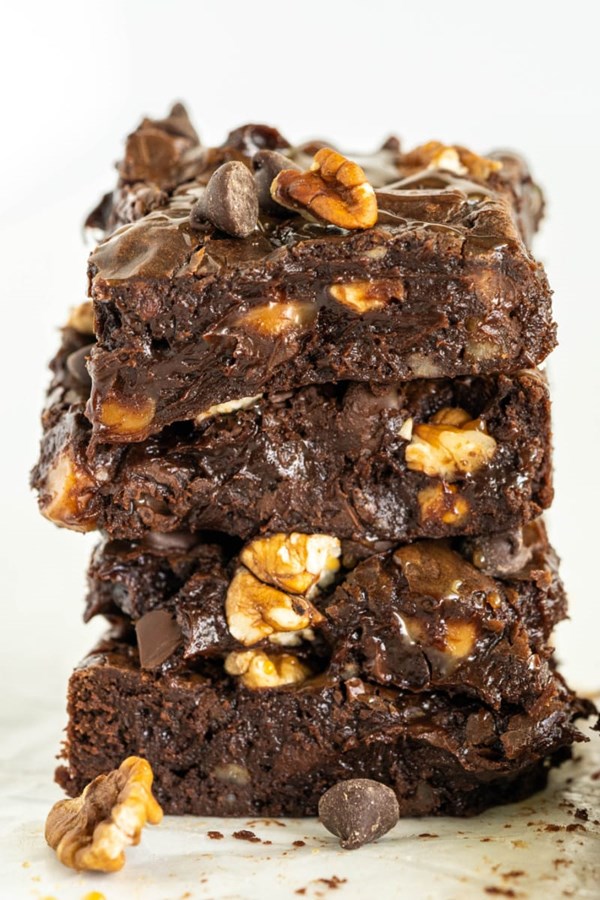 Turtle brownies