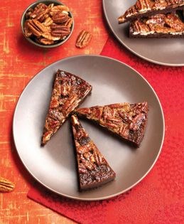 Turtle shortbread wedges