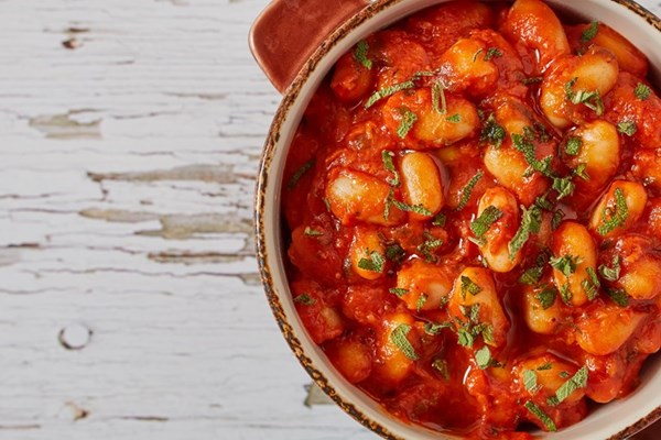Tuscan baked beans (Fagioli all'uccelletto)