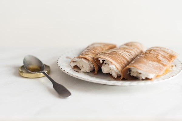 Tuscan chestnut flour pancakes (Necci)