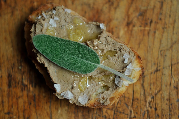 Tuscan chicken liver paté