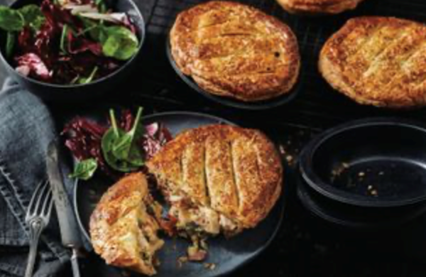 Tuscan chicken pie with prosciutto [Pinjarra Bakery]
