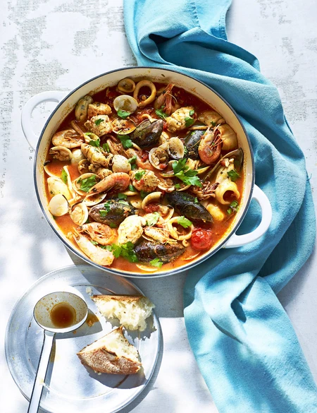 Tuscan fish stew