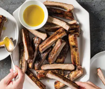 Tuscan grilled pork ribs (Rosticciana)