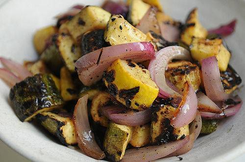 Tuscan grilled zucchini & summer squash