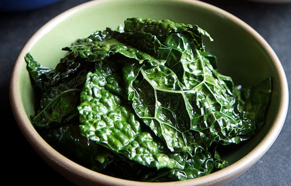 Tuscan kale with sesame oil